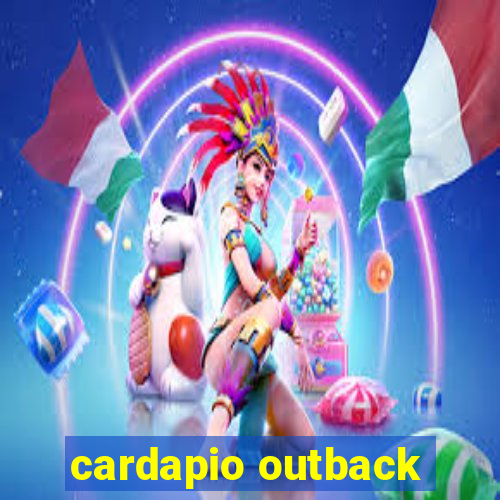 cardapio outback